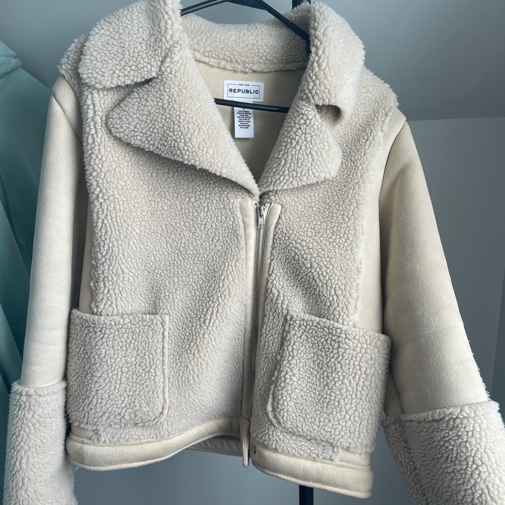 For the Republic Faux Fur Jacket